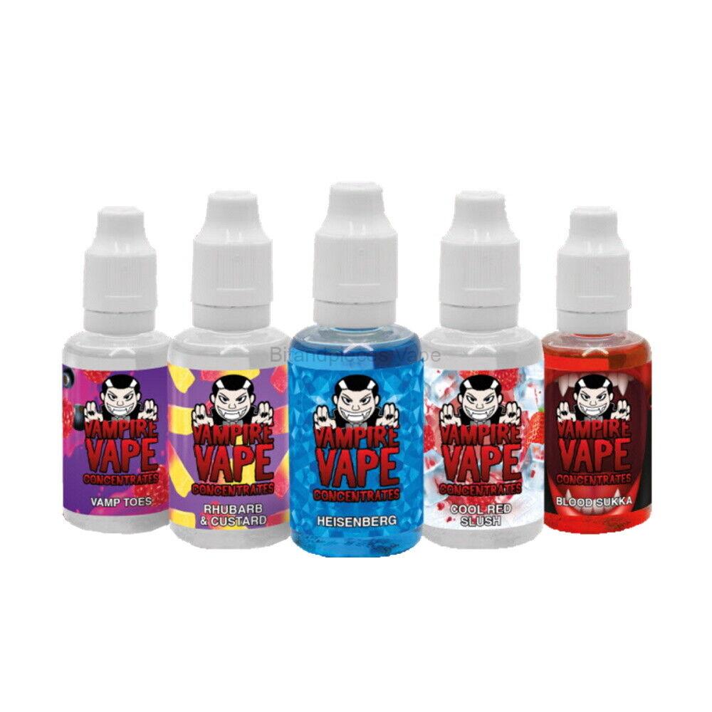 Vampire Vapes 30ml E-Liquid Concentrates | Next Day Delivery Vampire Vapes 30ml E-Liquid Concentrates | Next Day Delivery