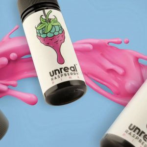 Pink Shortfill e-liquid by Unreal Raspberry 2