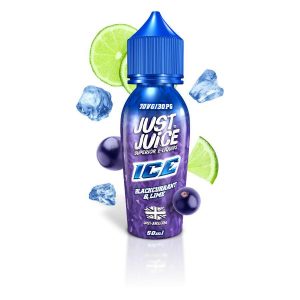 ICE BLACKCURRANT AND LIME by just juice
