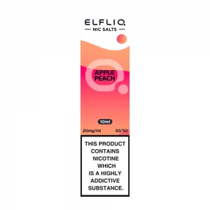 Apple Peach 10ml Nic Salt E-liquid By ELF Bar