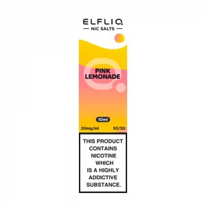 Pink Lemonade 10ml Nic Salt E-liquid By ELF Bar