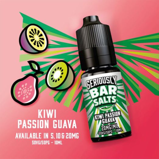Bar Salts Kiwi Passion Guava 1