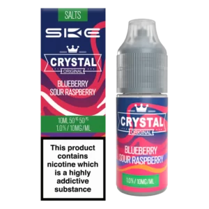 BLUEBERRY SOUR RASPBERRY NIC SALT BY SKE CRYSTAL 10ML