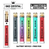 SKE Crystal PLUS Kit Device Battery + FREE POD limited Edition
