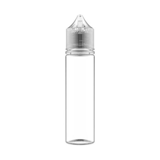 60ml Chubby Gorilla V3 PET Clear Bottle with Clear Cap