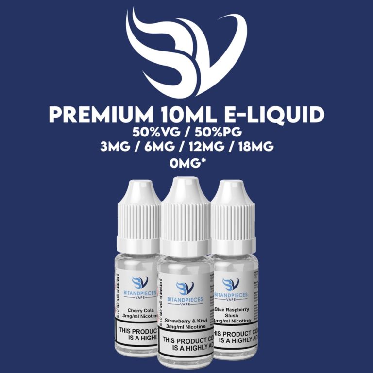 Bitandpieces Vape 10ml Free Base E-Liquids