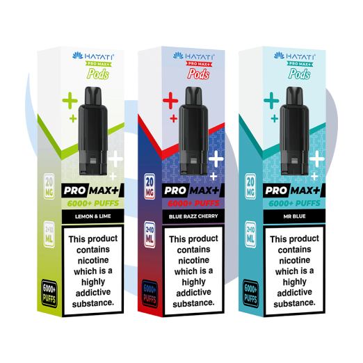 Hayati Pro Max + 6000 Replacement Prefilled Pods Hayati Pro Max + 6000 Replacement Prefilled Pods