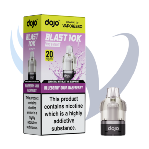 Dojo Blast 10K Prefilled Replacement Pods - Blue Sour Raspberry