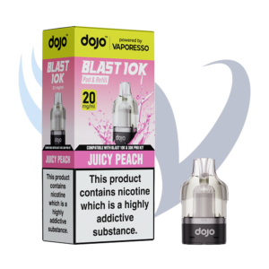 Dojo Blast 10K Prefilled Replacement Pods - Juicy Peach
