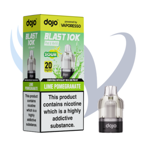 Dojo Blast 10K Prefilled Replacement Pods - Lime Pomegranate
