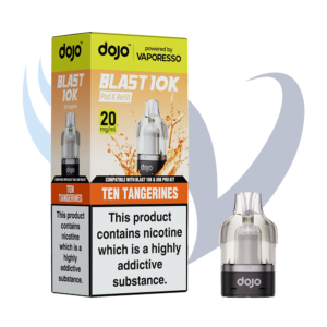 Dojo Blast 10K Prefilled Replacement Pods - Ten Tangerines