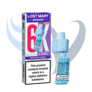 Lost Mary BM6000 Prefilled Replacement Cartridge - Blue Raz Cherry