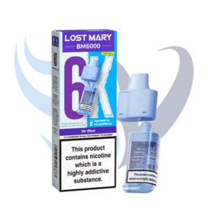 Lost Mary BM6000 Prefilled Replacement Cartridge - Mr Blue